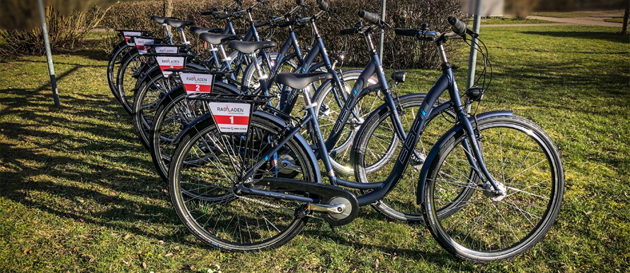 radladen neue leihräder